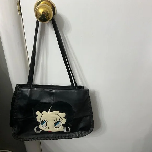 Big Betty Boop Leather a shoulder Bag Purse - Picture 2 of 10